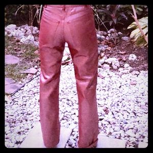 JOSEPH red phosphorescent pants Sz xs New